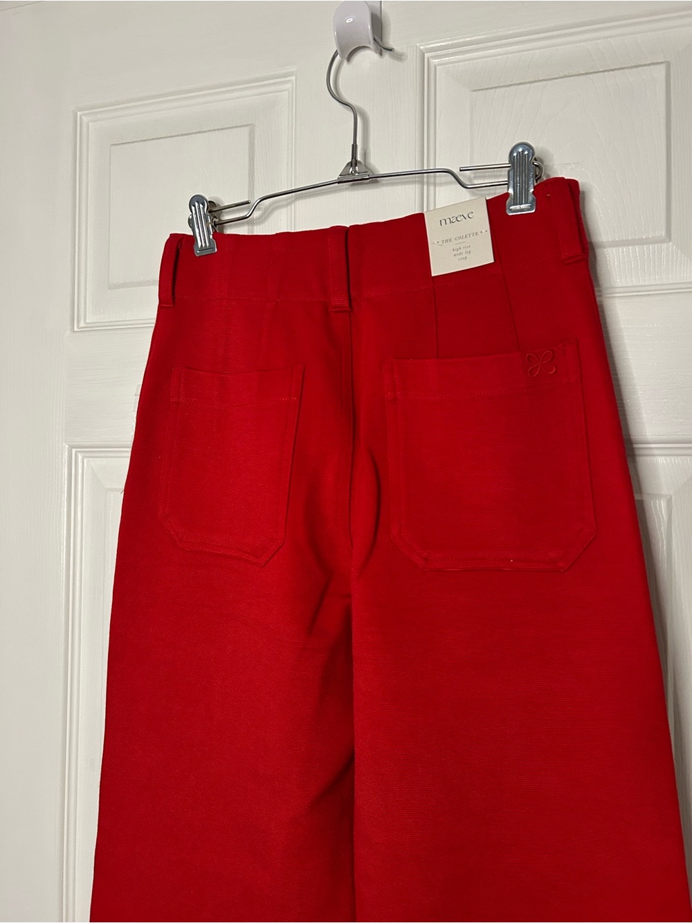 Anthropologie Maeve The Colette Knit High-Rise Wide-Leg Cropped Pants - Picture 12 of 16